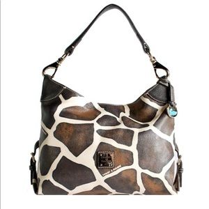Dooney & Bourke Giraffe Print Hobo